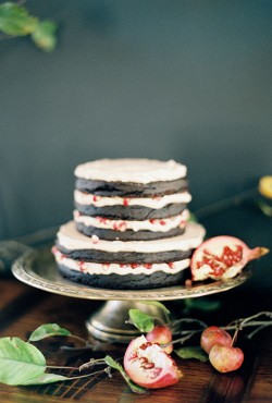 pomegranate cake