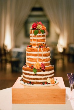 naked fall cake