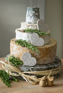 cheese wedding cake