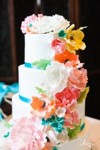 colorful spring cake