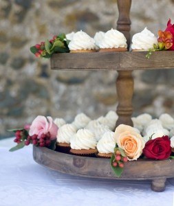 flower cupcakes